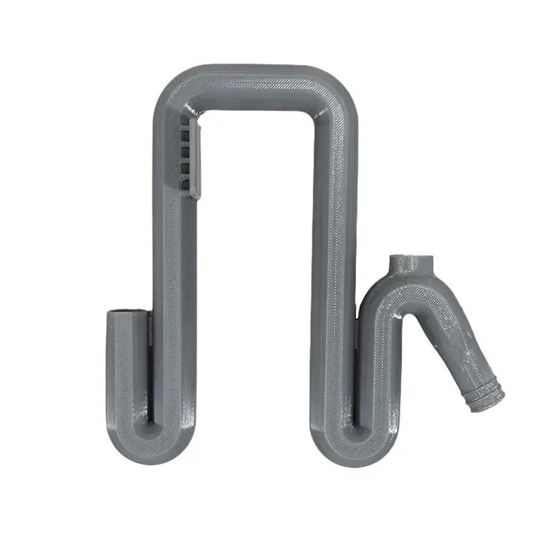 Automatic Siphon Hose for Water Transfer No Drill Overflow Pipe to Drain Rain Barrel Pool Fast Self-Starting Drain Fill Tool Peaceful Pleasures Health and Wellness 5pcs grey