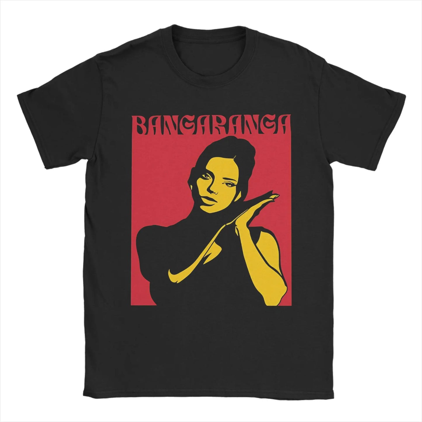 Men T-Shirts Bangaranga Funny Cotton Tees Short Sleeve Bulgaria DARA Eurovisions 2026 T Shirt Crew Neck Tops Gift Peaceful Pleasures Health and Wellness black 6XL