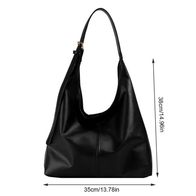 PU Leather Women's Hobo Shoulder Tote Bag | 5 Colours
