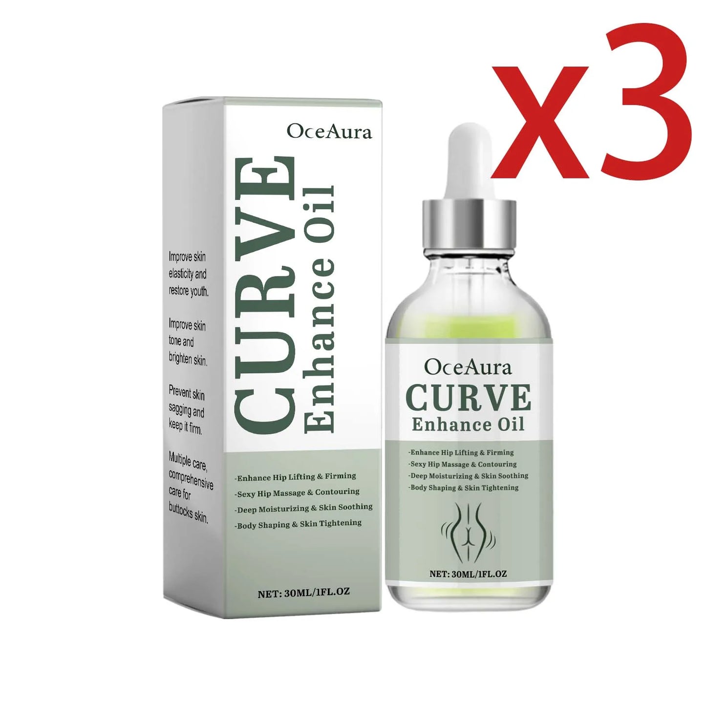 OceAura Collagen Buttock Firming Essence Oil 30ml Serum