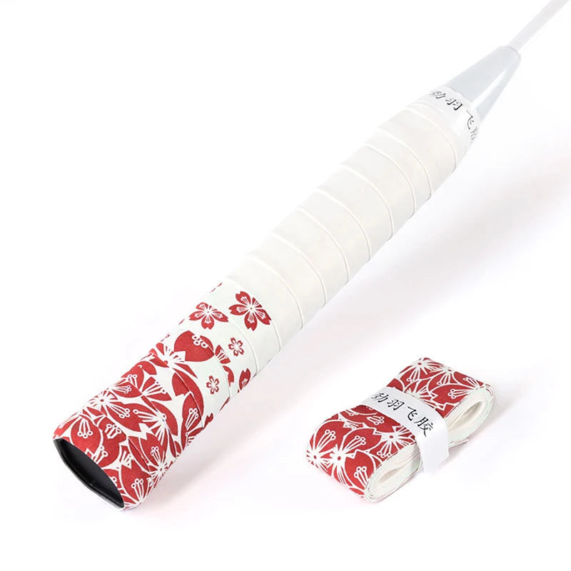 Sakura Grip Tape for Tennis & Badminton – Non-Slip, Sweat-Absorbing