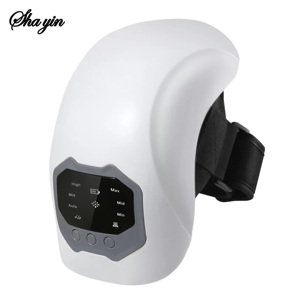 Wireless Smart Knee Massager Vibration Air Pressure Kneading Knee Massage Machine Electric Elbow Shoulder Knee masajeador Peaceful Pleasures Health and Wellness