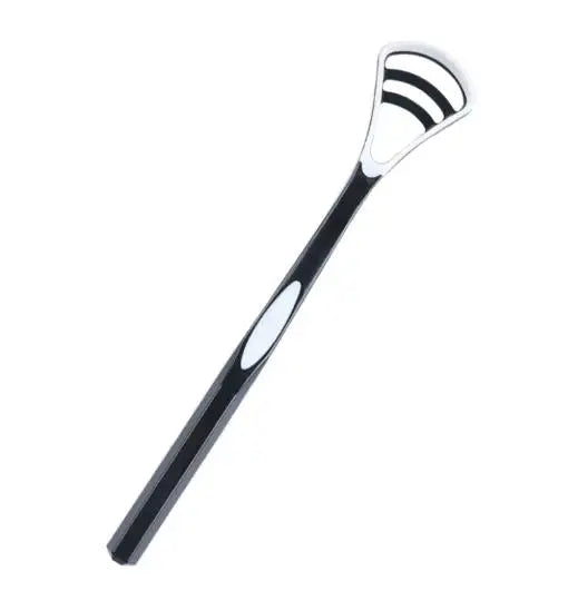 Tongue Scraper, Tongue Coating Cleaner, Tongue Scraper To Eliminate Bad Breath, Thick And White Tongue Coating, Oral Care Peaceful Pleasures Health and Wellness black