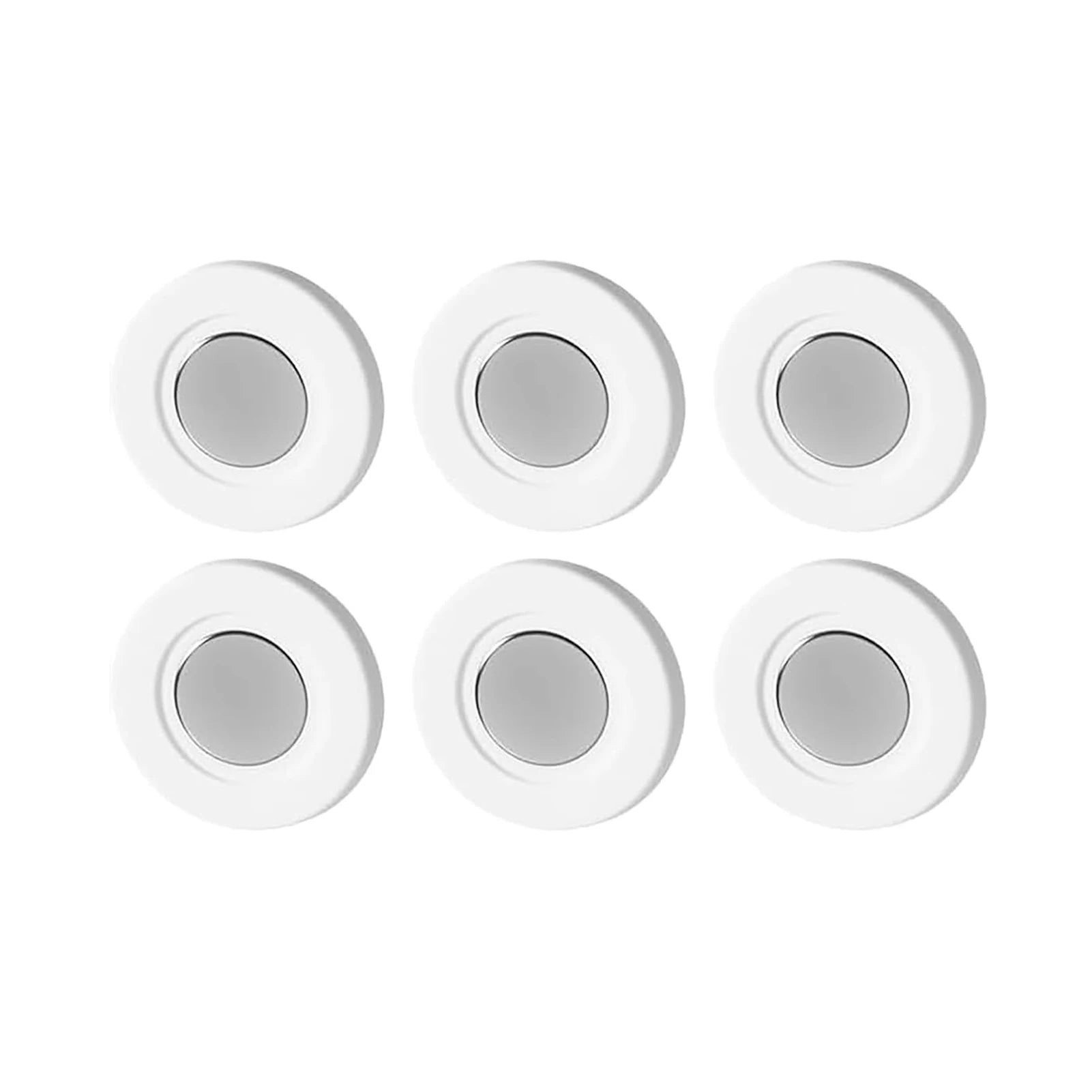 Round Magnetic Hooks Wall Mount Strong Magnet Holder for Fridge Sticker Remote Control Storage Holder Home Organizer Hook Peaceful Pleasures Health and Wellness 6pcs