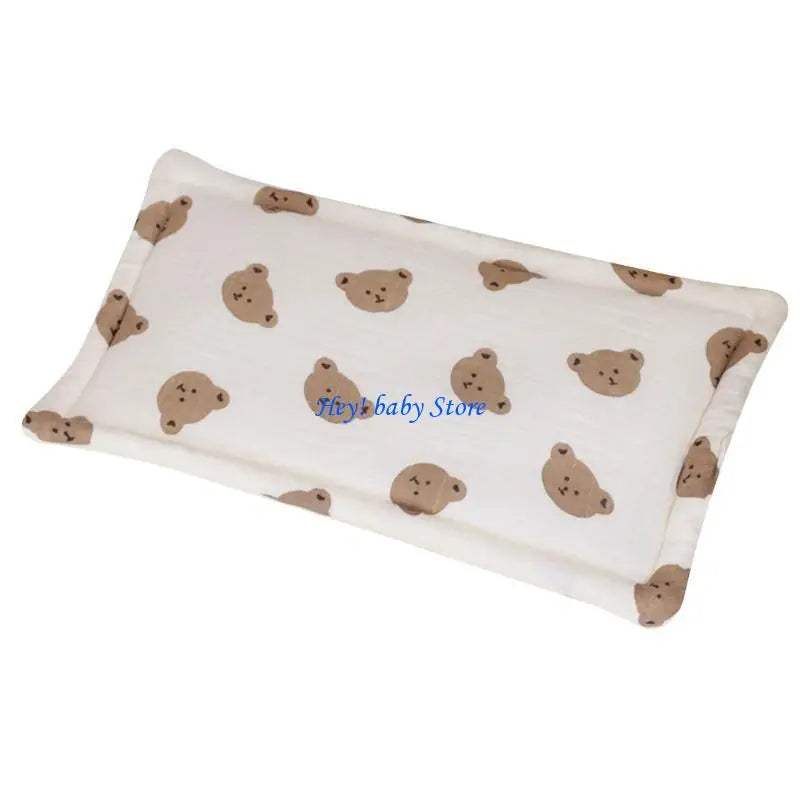 Newborn Baby Pillow – Soft Breathable 100% Cotton Head Support