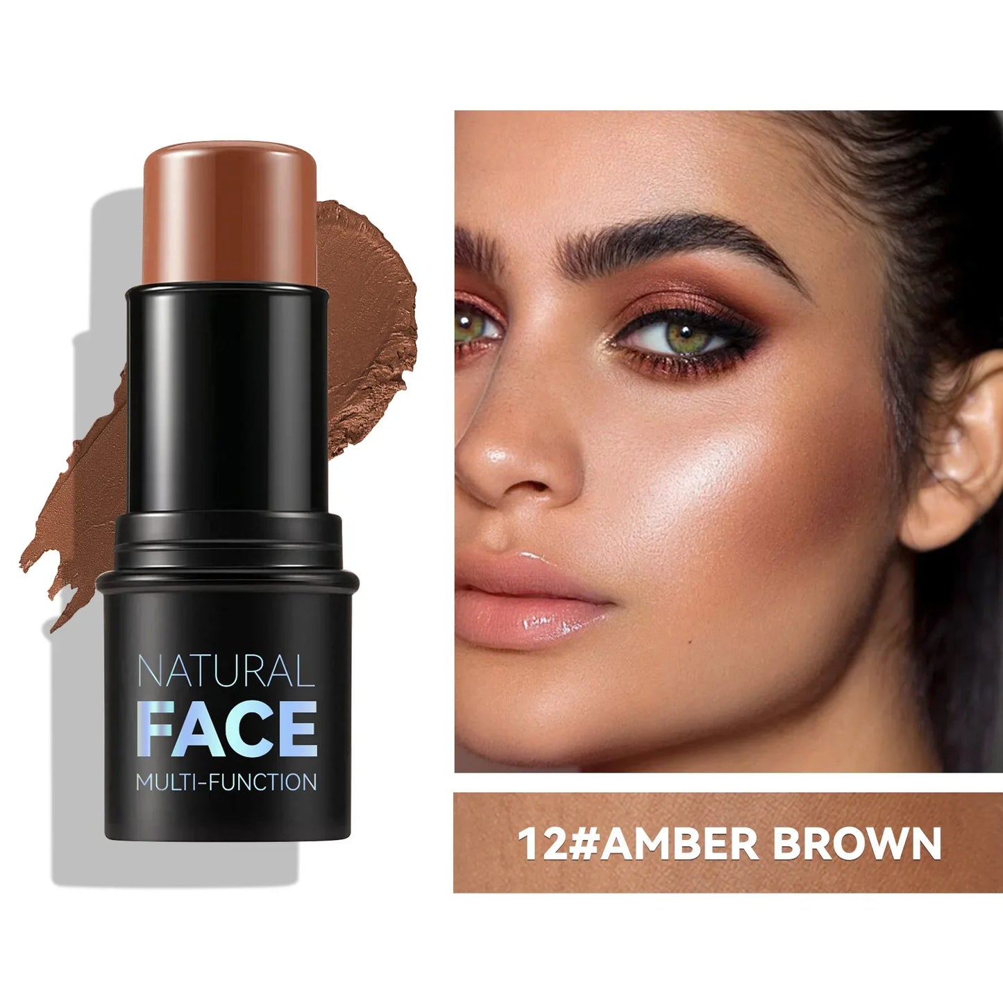 MLSMILE 3D Highlighter Blush & Contour Stick | Multifunctional
