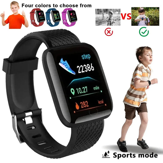 Kids LED Digital Sports Watch | Alarm, Date & Silicone Strap Kids Digital Watch Peaceful Pleasures Health and Wellness