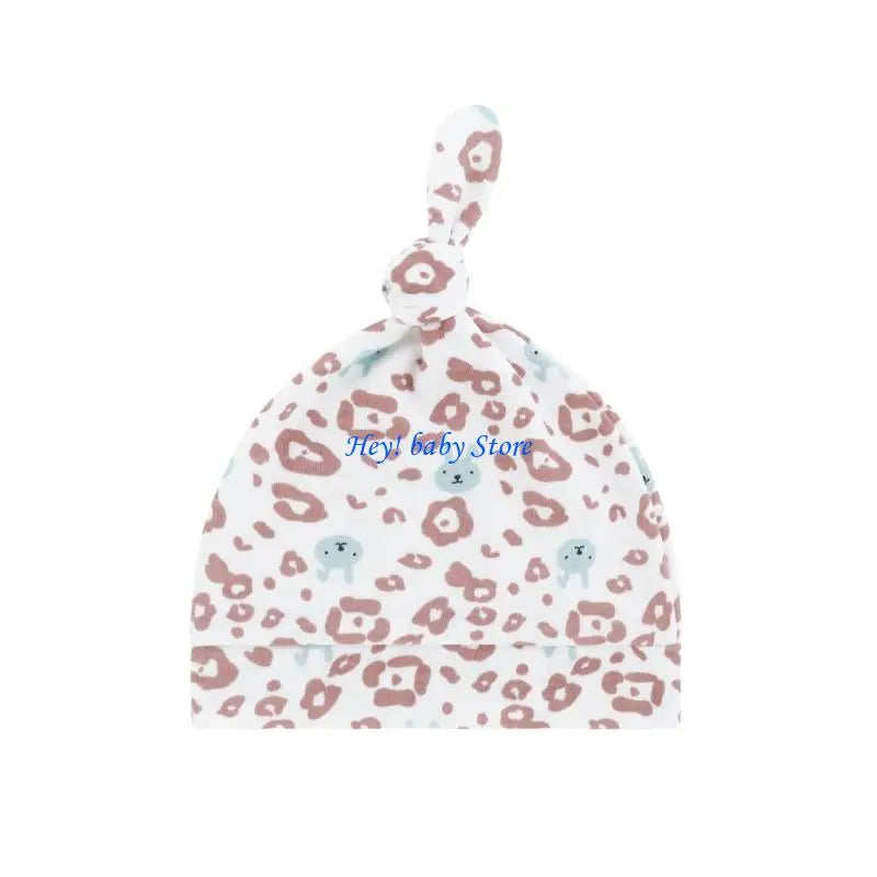 Soft Cotton Knotted Baby Hat – Newborns & Infants 0–24M