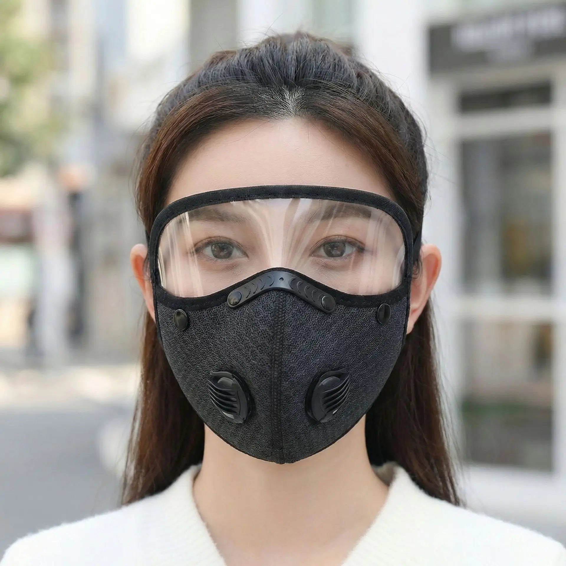 New Cycling Face Mask with Filter Goggles Dust Mask Sport Washable Reusable Facemask for men Bandana Actived Carbon Filters Peaceful Pleasures Health and Wellness