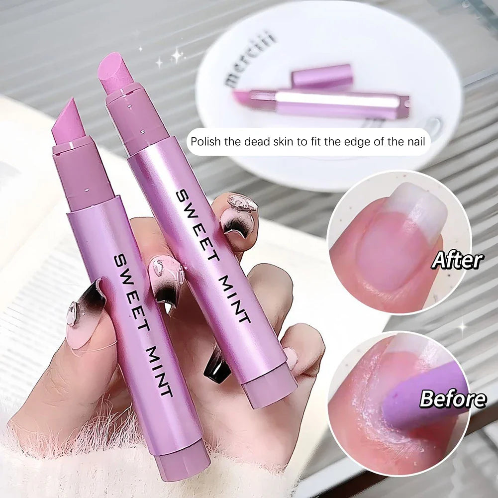 3-in-1 Cuticle Oil Pusher Pen with Ceramic Tip | Nail Care