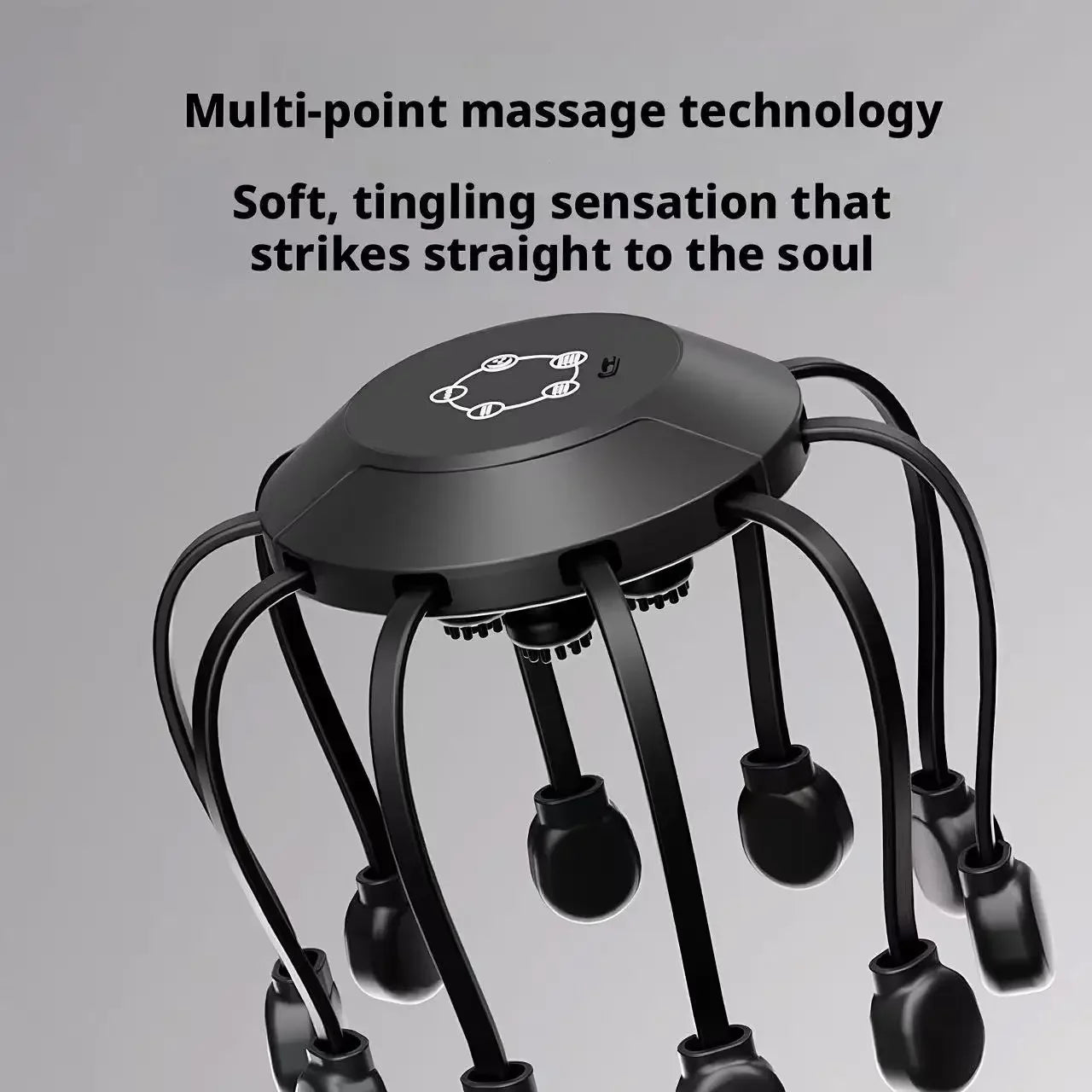 Electric Octopus Head Massager 10/14 Claws Smart Scalp Massage Device Relax Stress Relief Deep Tissue Home Head Spa Massager Peaceful Pleasures Health and Wellness
