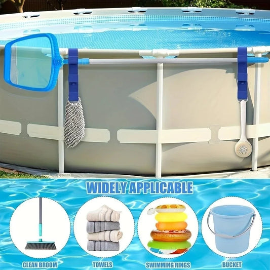 Adjustable Pool Pole Bracket – Multi-Use Hook Holder | Hot Tub Pool Pole Bracket Oasis Select