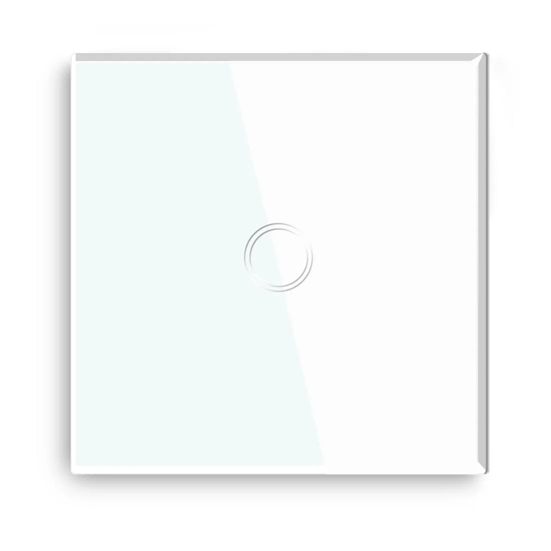 Matter Smart Wifi Wall Touch Switch No Neutral Wire Required Wireless Remote Control EU Switch For HomeKit Alexa Google Assistan Peaceful Pleasures Health and Wellness White 1 Gang