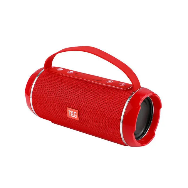 T&G Portable Bluetooth 5.3 Speaker – Waterproof, FM & Subwoofer