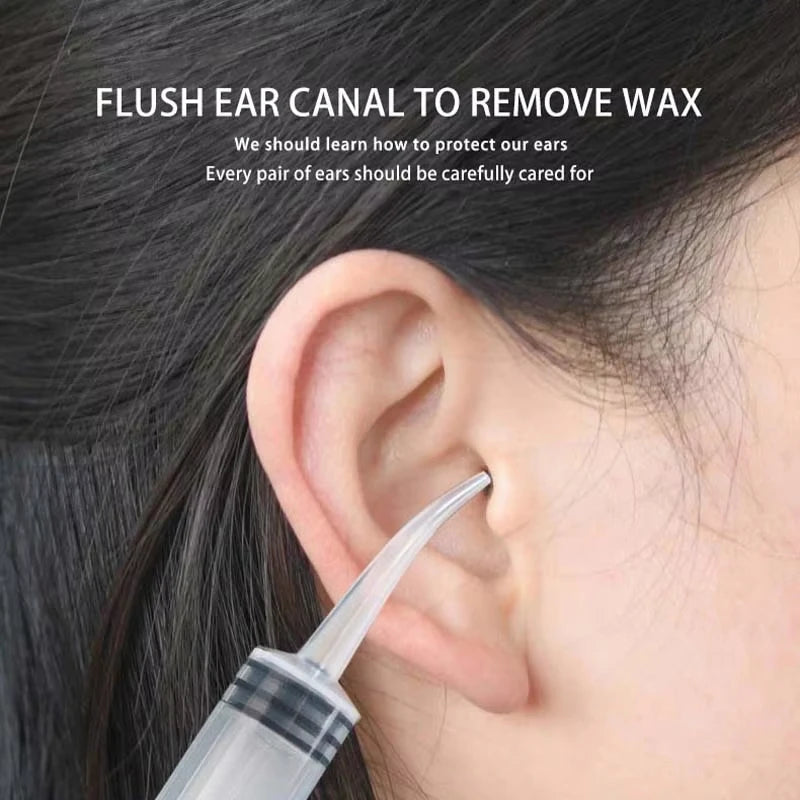 Ear Wash Syringe Kit – Ear Canal Flusher & Cleaning Tool