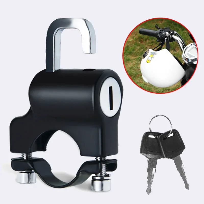 Multifunctional Lock Head Electric Bike Helmet Anti-theft Fixing