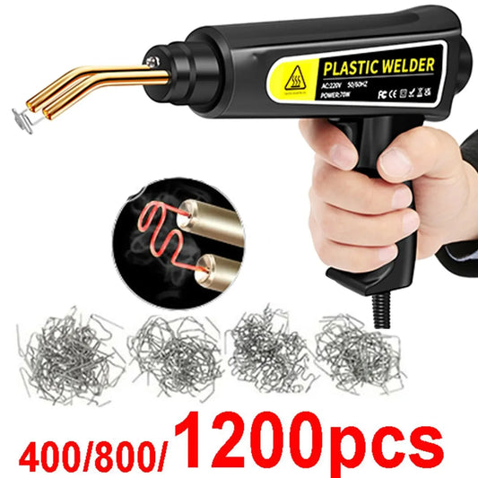 New Heat Gun Plastic Welding Machine Bumper Soldering Iron Staples Bumper Repair Car Tools Kit HOT Stapler Plastic Welder Peaceful Pleasures Health and Wellness