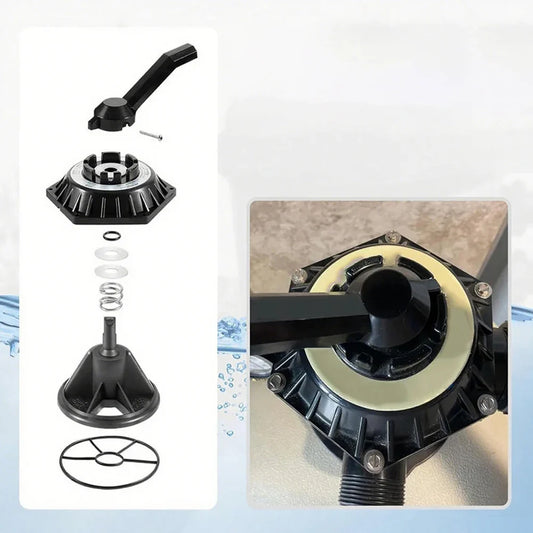 Diverter Gasket Kit for Pentair 272512 Hi-Flow 6-Way Multiport Valve Pool Valve Repair Kit Oasis Select China Mainland