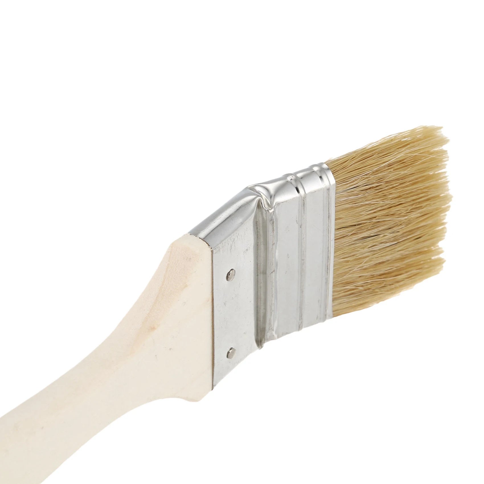 A36T-2Pcs 2 Inch Wide Wooden Handle Metal Ferrule Faux Bristle Head Radiator Brush Peaceful Pleasures Health and Wellness