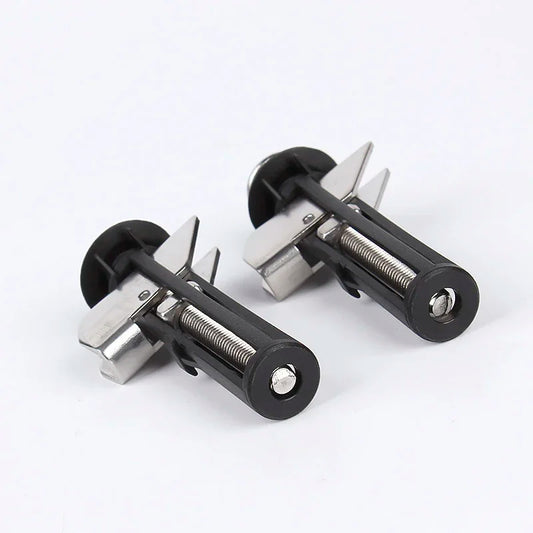 304 Stainless Steel Toilet Seat Hinge Bolts & PP Nuts – 2 Pack Toilet Seat Hardware Oasis Select Default Title