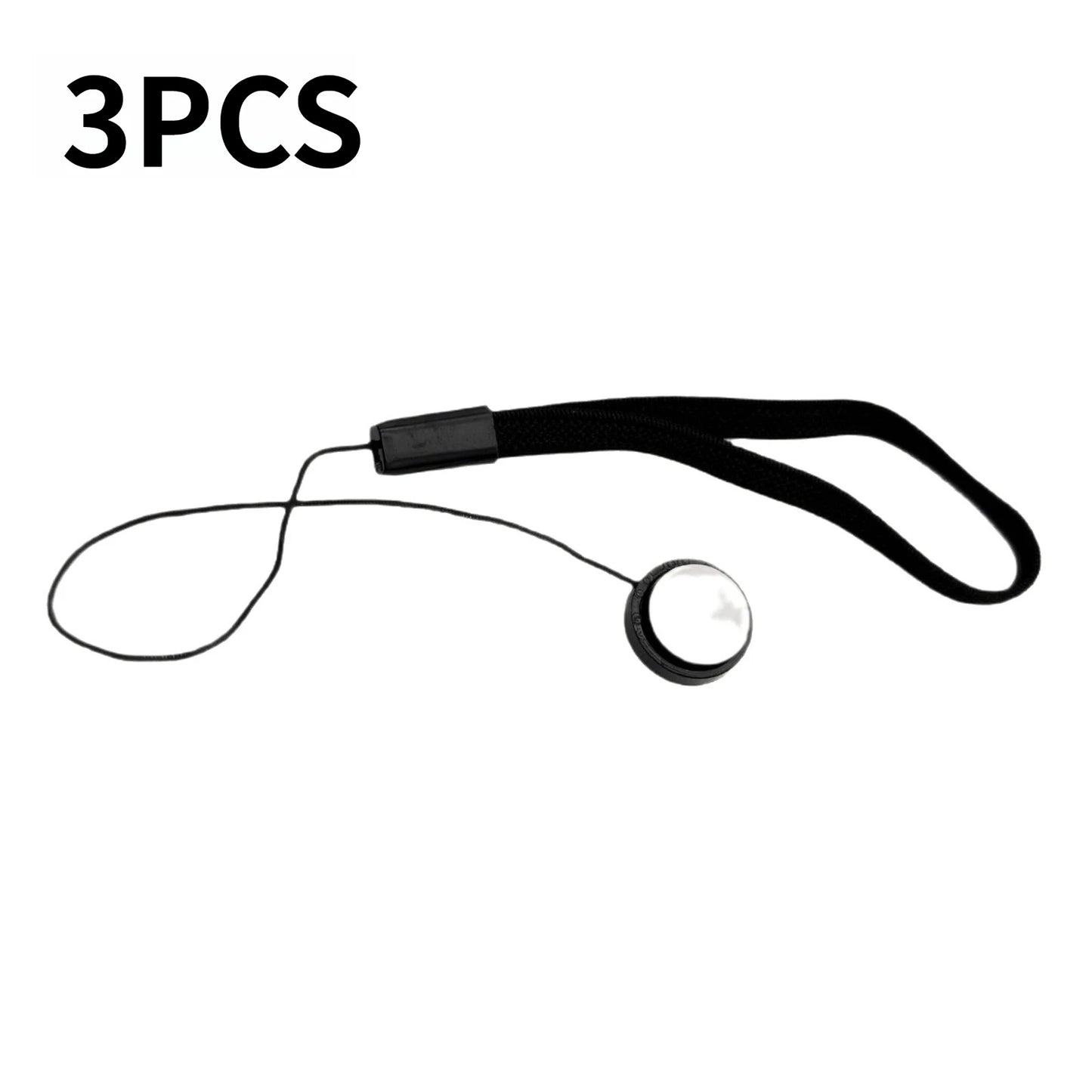 1/3/5 Pcs Camera Lens Cap Leash Keeper Holder with Elastic String Compatible with Universal DSLR SLR Mirrorless Cameras Video Peaceful Pleasures Health and Wellness 3pcs
