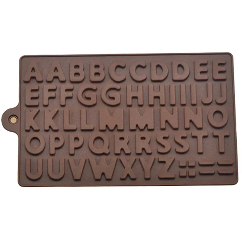 Alphabet Silicone Mold – Candy, Chocolate & Cake Letters