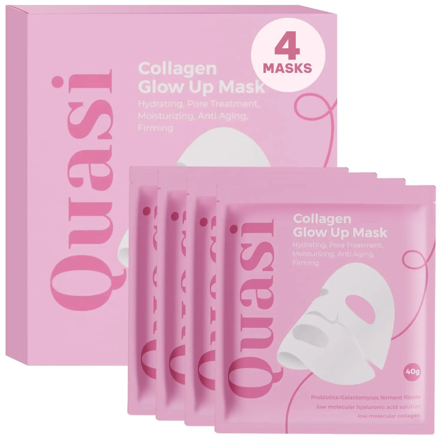 Korean Overnight Face Mask Set – Firming, Brightening & Hydration