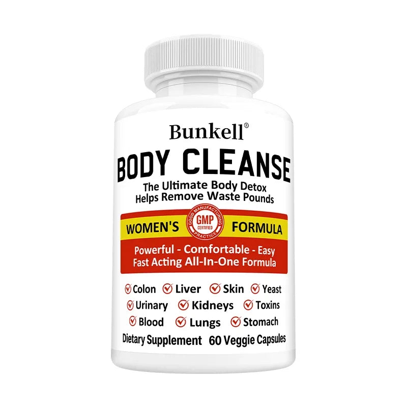 Plant Blend Extract Capsules – Candida Cleanse & Liver Detox