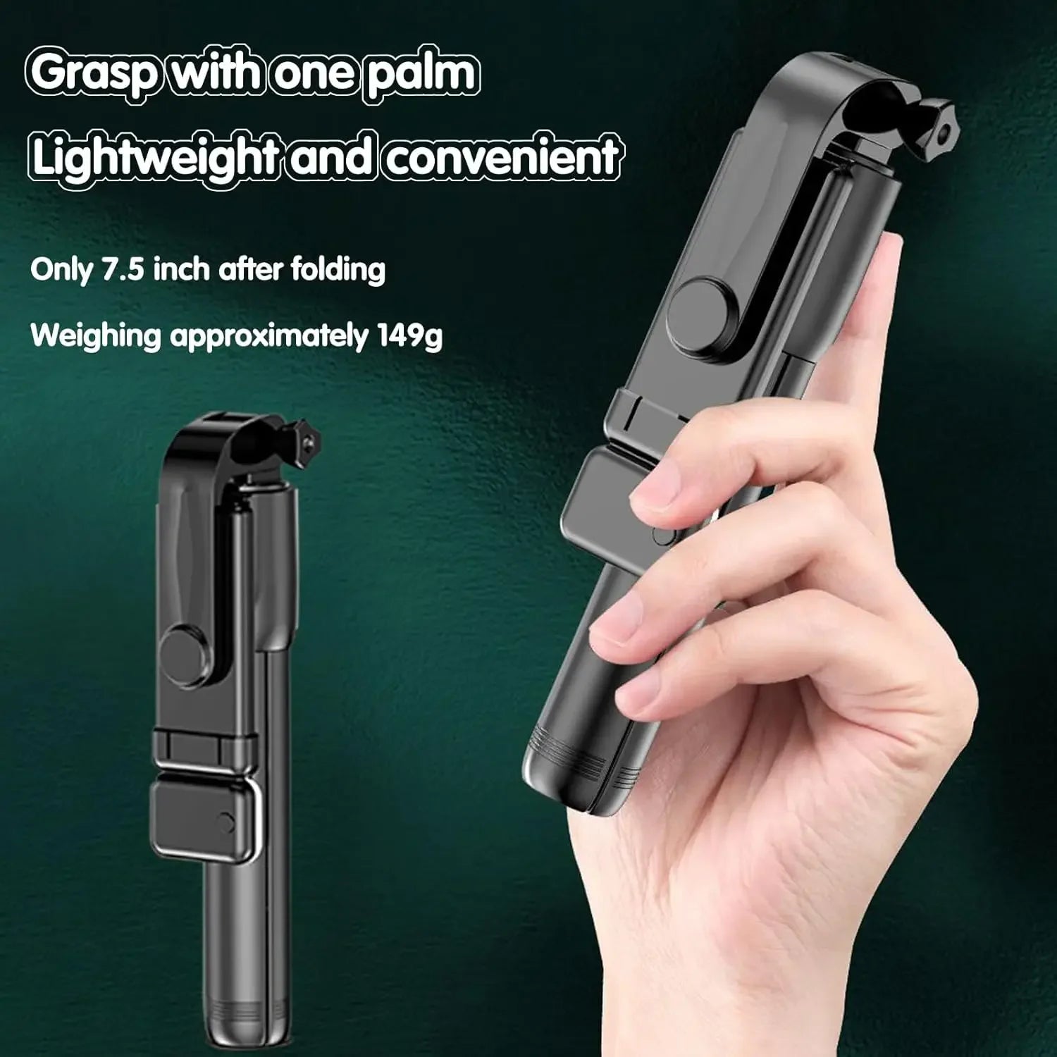 Extendable Selfie Stick Tripod with Phone Tripod for Group Selfies Live Streaming Video Recording Compatible with All Cellphones Peaceful Pleasures Health and Wellness