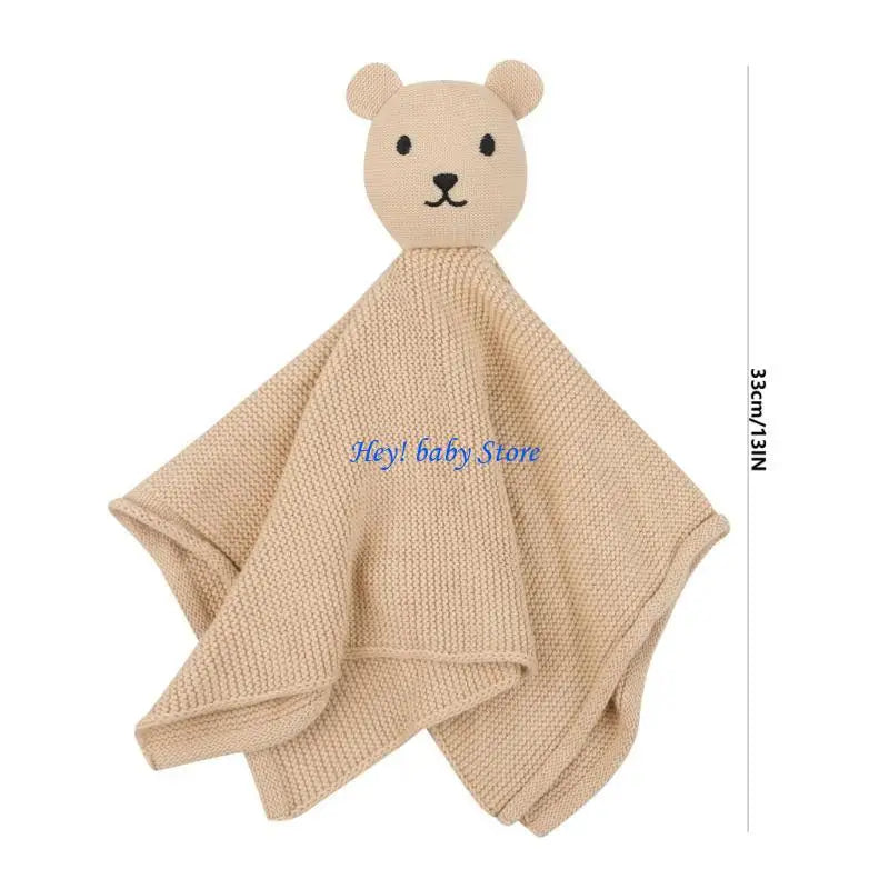 Baby Bear Snuggle Comforter Blanket | Soft Cotton Soothe Towel