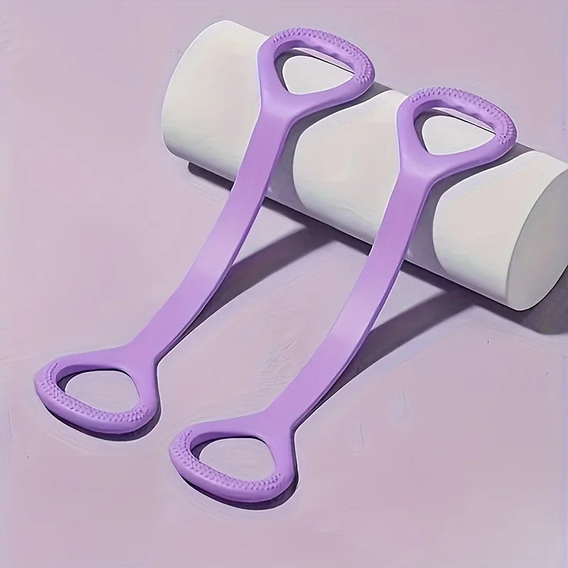ProFlex 8-Shaped Silicone Yoga Resistance Band | Stretching
