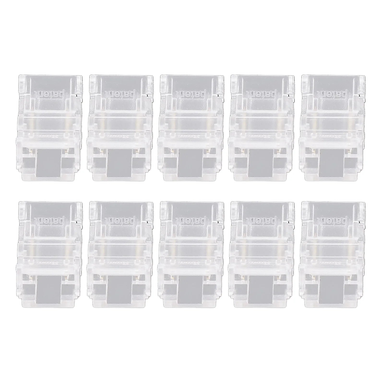 LED Light Strip Connectors 2Pin LED Strip Connectors Wide Applications Solderless Strong for Warehouse Peaceful Pleasures Health and Wellness