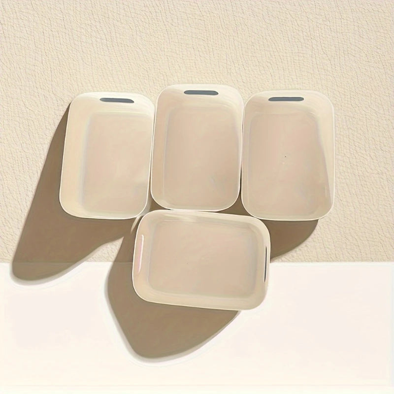 5/10Pcs Kitchen tabletop miscellaneous snacks storage box seasoning storage basket Desktop Cosmetic Plastic Sundries Storage Box Peaceful Pleasures Health and Wellness