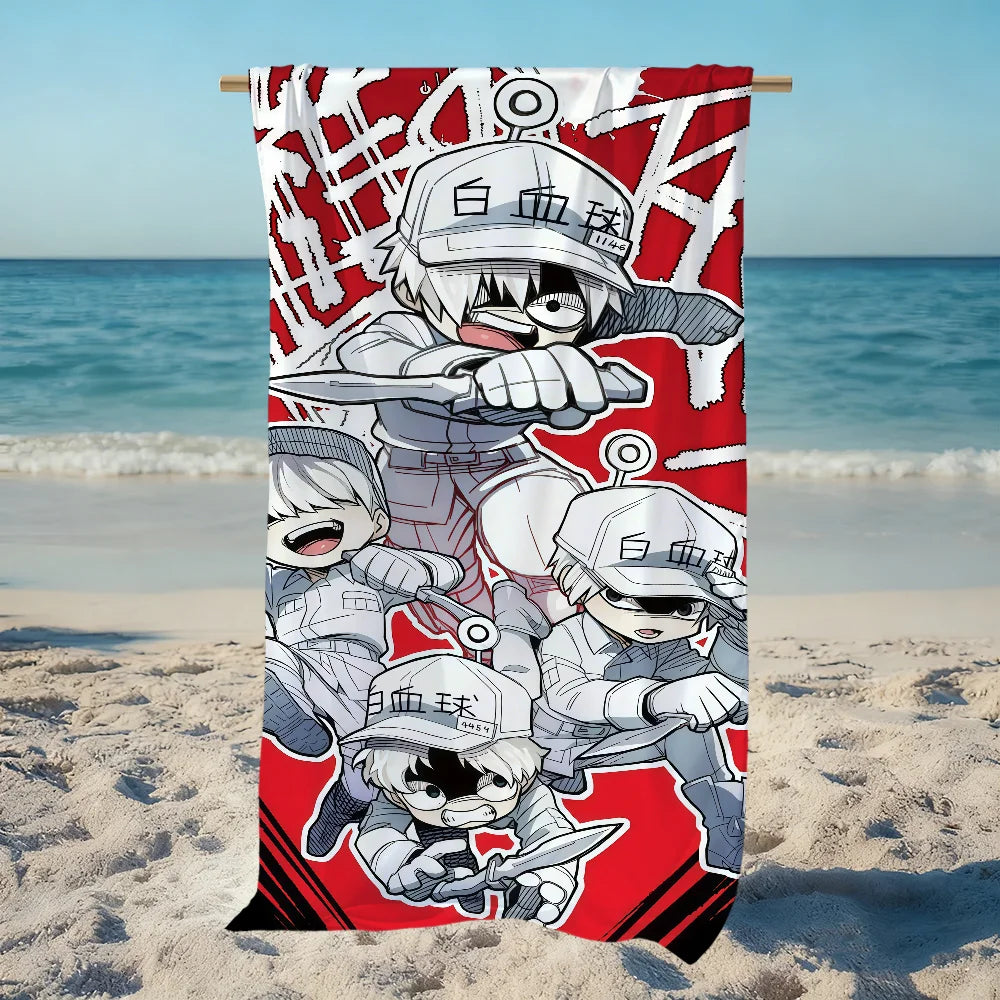 Quick-Dry Beach Towel | Soft Pool, Travel & Gym Towel – 11 Sizes