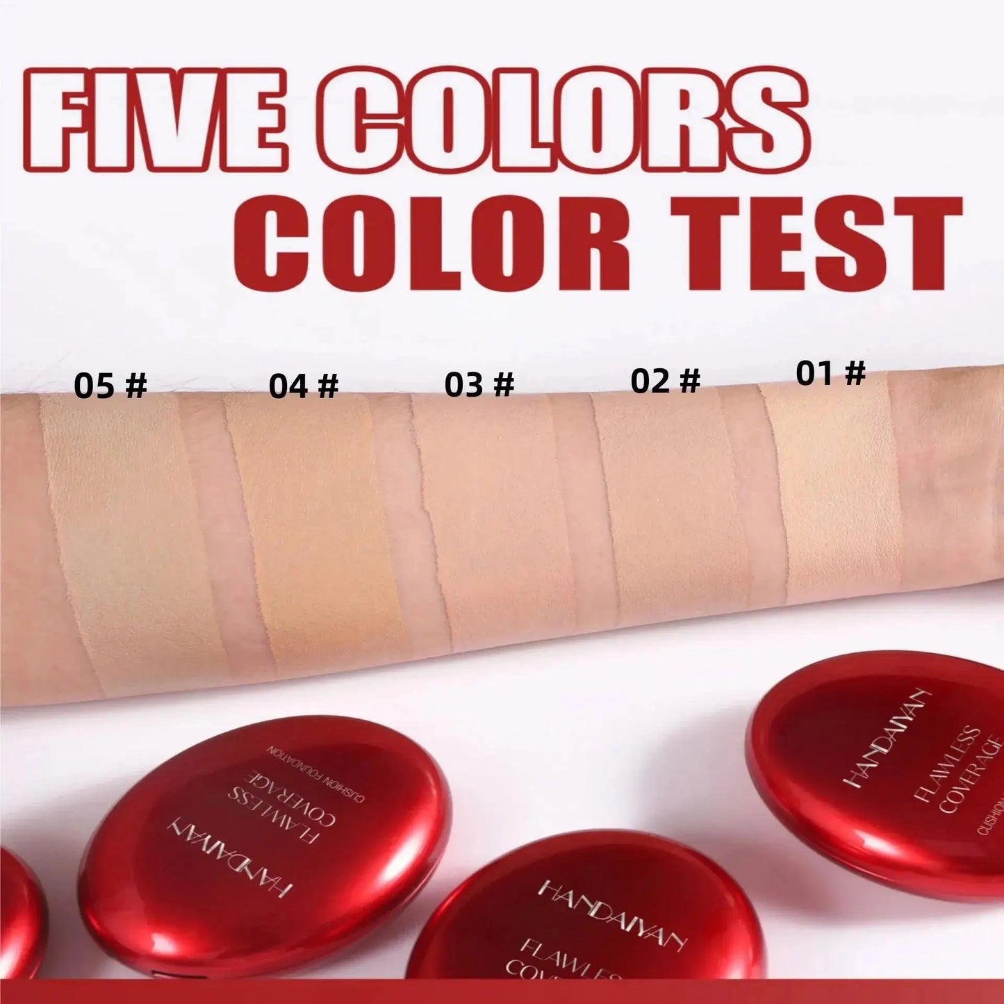 Handaiyan Air Cushion Foundation – Lightweight Full Coverage