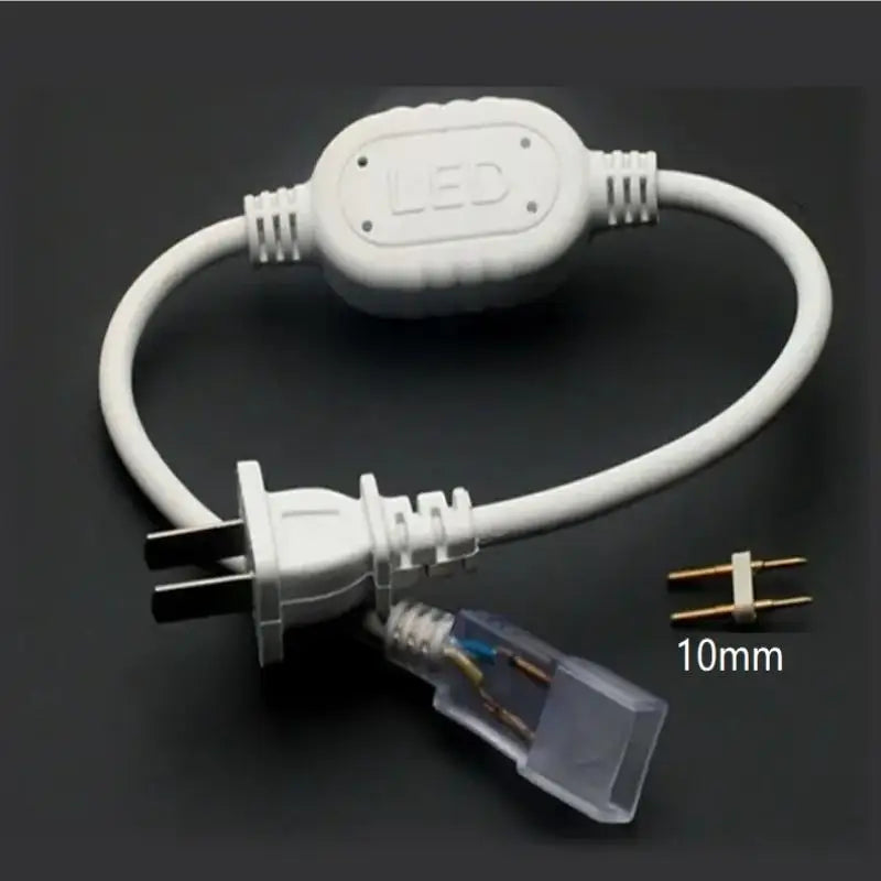 New 220v 110v Power Supply Lighting Transformer Driver Switch For 3014 3528 5050 Led Strips Power Plug Adapter Accessory Peaceful Pleasures Health and Wellness 10MM