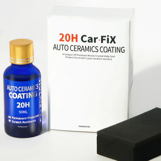 20H Car Coating Polishing Wax Anti-Scratch Paint Protection 5-year Guarantee Glossy Prolonging Paintworks Ceramic Liquid Glass Peaceful Pleasures Health and Wellness 50ml set