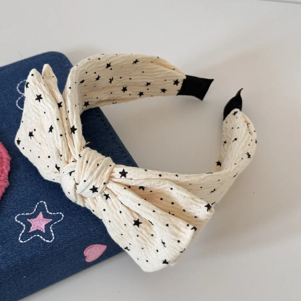 Polka Dot & Stripe Hair Headbands for Women – Classic Pattern