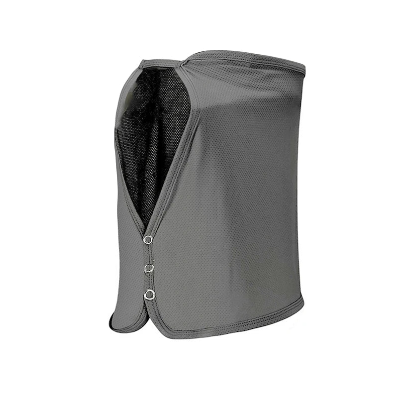 Outdoor Cycling Face Mask Riding Neck Gaiter Multipurpose Protection Motorcycle Earmuffs Headband Scarf Neck Tube Magic Scarf Peaceful Pleasures Health and Wellness deep gray