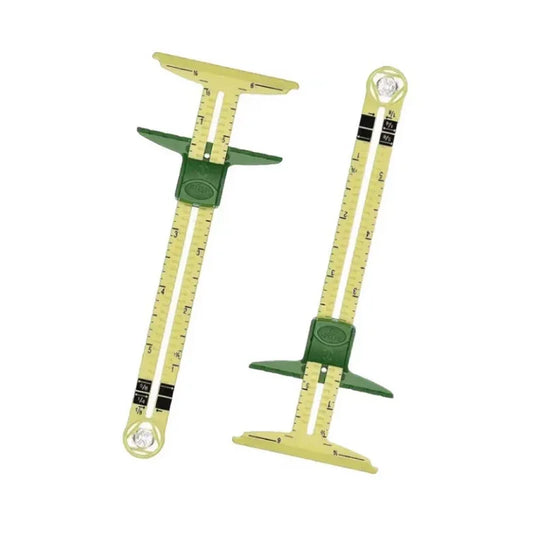 5-in-1 Sewing Ruler Sliding Gauge | Seam & Patchwork Measuring Sewing Measuring Ruler Peaceful Pleasures Health and Wellness