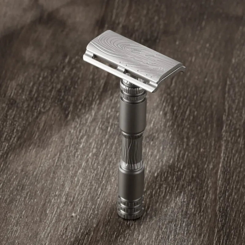 2026 New Arrival Ghost Safety Razor YAQI 316 Stainless Steel Smooth Shaving Comfortable Experience Designed Razor Peaceful Pleasures Health and Wellness