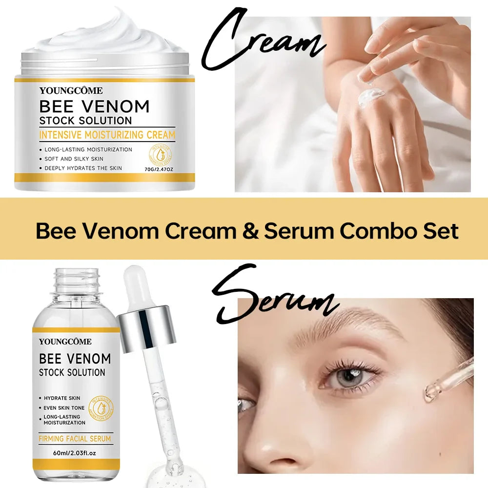 Bee Venom Face Cream & Serum – Firming & Brightening