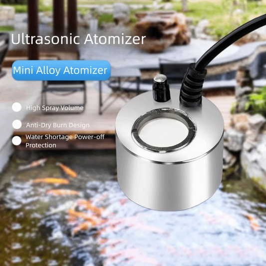 Ultrasonic LED Mist Maker Fogger – Pond & Garden Atomizer Ultrasonic Pond Fogger Peaceful Pleasures Health and Wellness