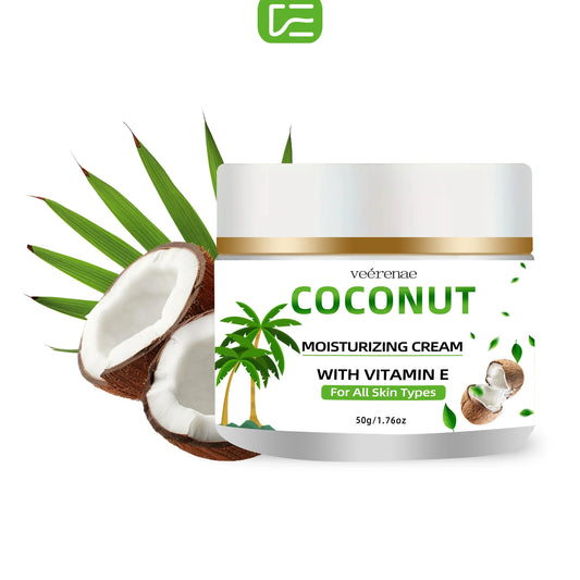Vérenae Coconut Cream – Hydrating Firming Face Moisturizer Face Moisturizer Cream Oasis Select