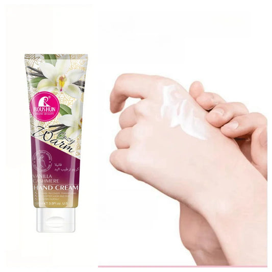 ROUSHUN Vanilla Hand Cream 100ml – Hydrating & Non-Greasy Hand Cream Oasis Select