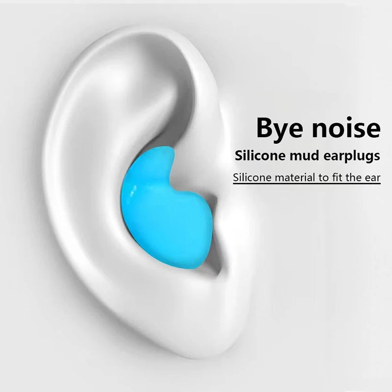 30pcs Silicone Ear Plugs Noise Reduction Sleep Anti Canceling Sound Insulation Earplug Protection Sleeping Reusable Ear Plugs Peaceful Pleasures Health and Wellness