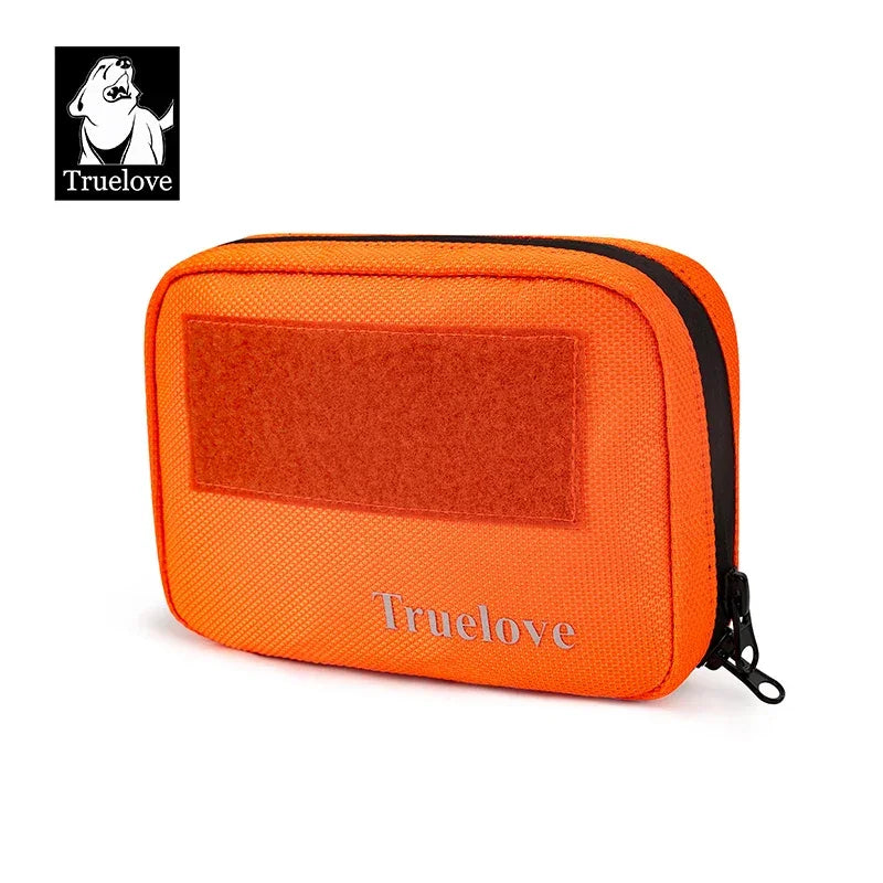 Truelove Tactical Dog Vest Harness Saddle Bag Pouches | TLB3011 Peaceful Pleasures Health and Wellness Vibrant Orange