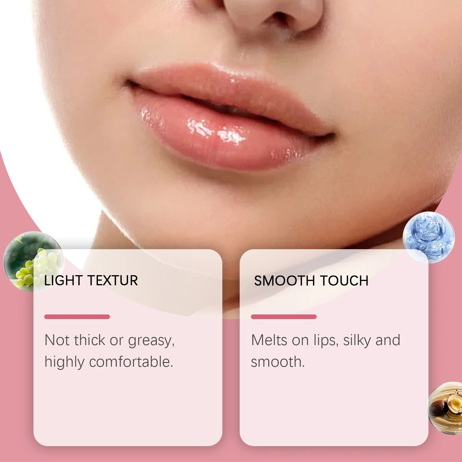 Glow Lip Serum Remove Dead Skin Fade Lip Lines Hydration Moisturizing Lip Balm Reduce Dryness Anti-Dry Crack Dry Care Peaceful Pleasures Health and Wellness