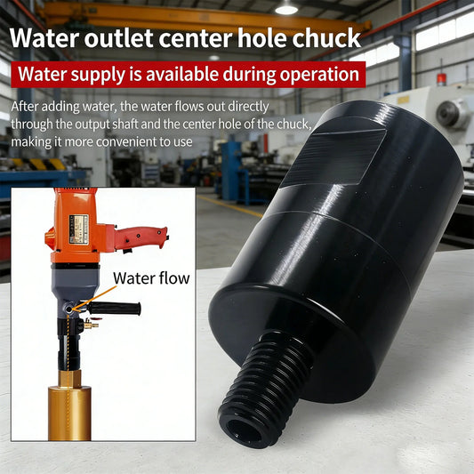 Core Drill Bit Adapter 1-1/4in-7 Female Thread to 16mm Male Thread Core Drill Converter for Concrete Coring Drills Peaceful Pleasures Health and Wellness