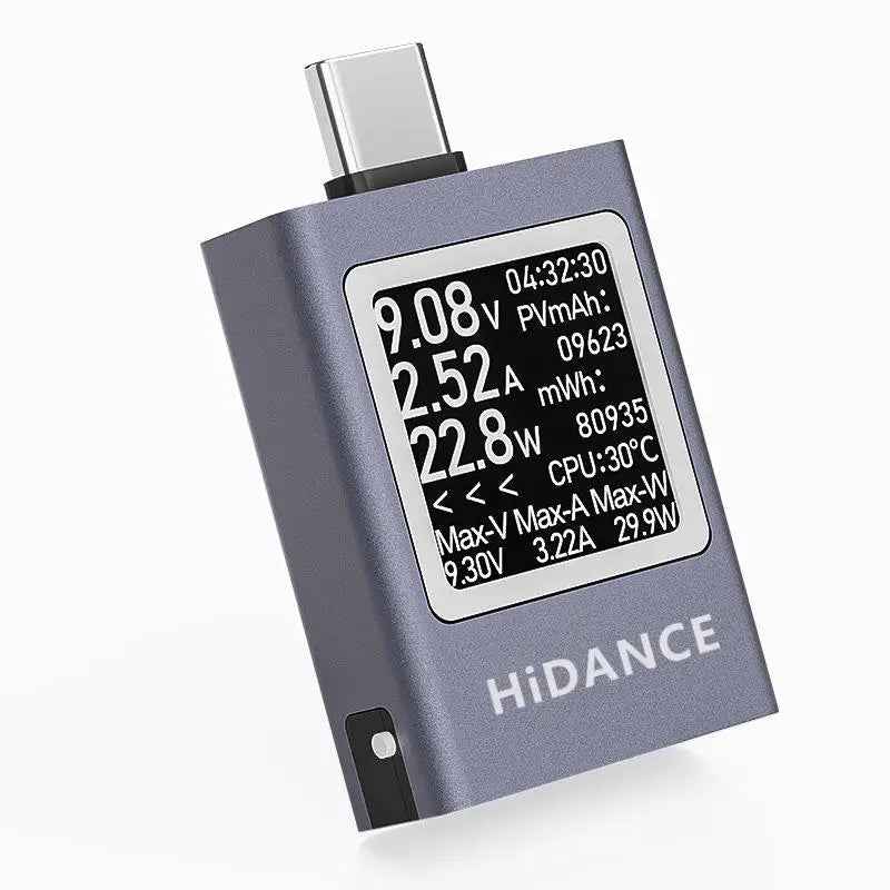 13-in-1 DC USB Multimeter Tester | 4.5–50V 12A OLED Type-C